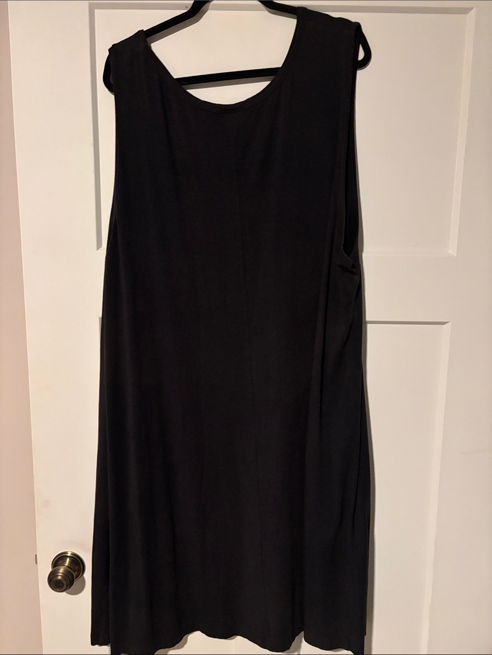 Black Sleeveless Midi Dress - Picture 2 of 2